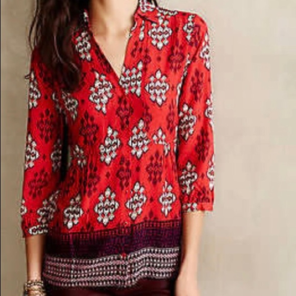 Anthropologie Blouse